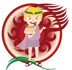 太陽神アポロンのイラスト